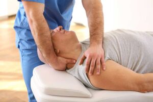 Chiropractic photo from Adobe Stock